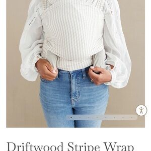 Solly Baby Beige Stripe Wrap Carrier